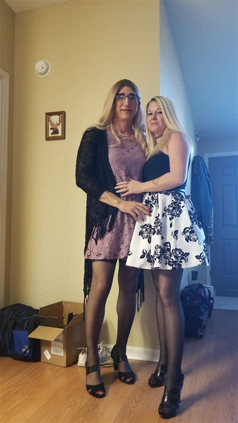 crossdressing with the wife|Cross.